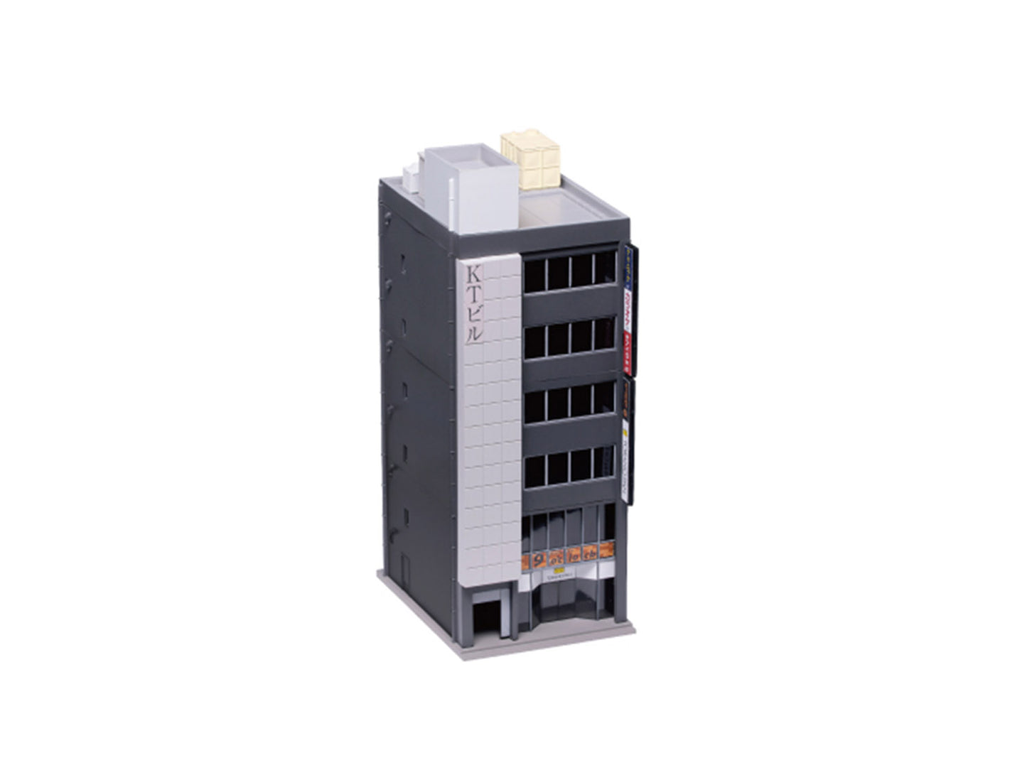 Kato Diotown Metro 6 Floor Office Building Drk Grey (Pre-Built) K23-435C N Gauge