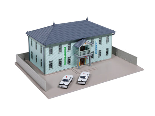 Kato Police Station Light Green (Pre-Built) K23-460B N Gauge