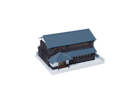 Kato Hip Roof House Black (Pre-Built) K23-482B N Gauge