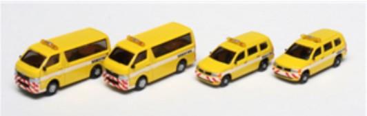 Kato Toyota Hiace Long/Pro Box Road Maintenance (4) K23-653B N Gauge