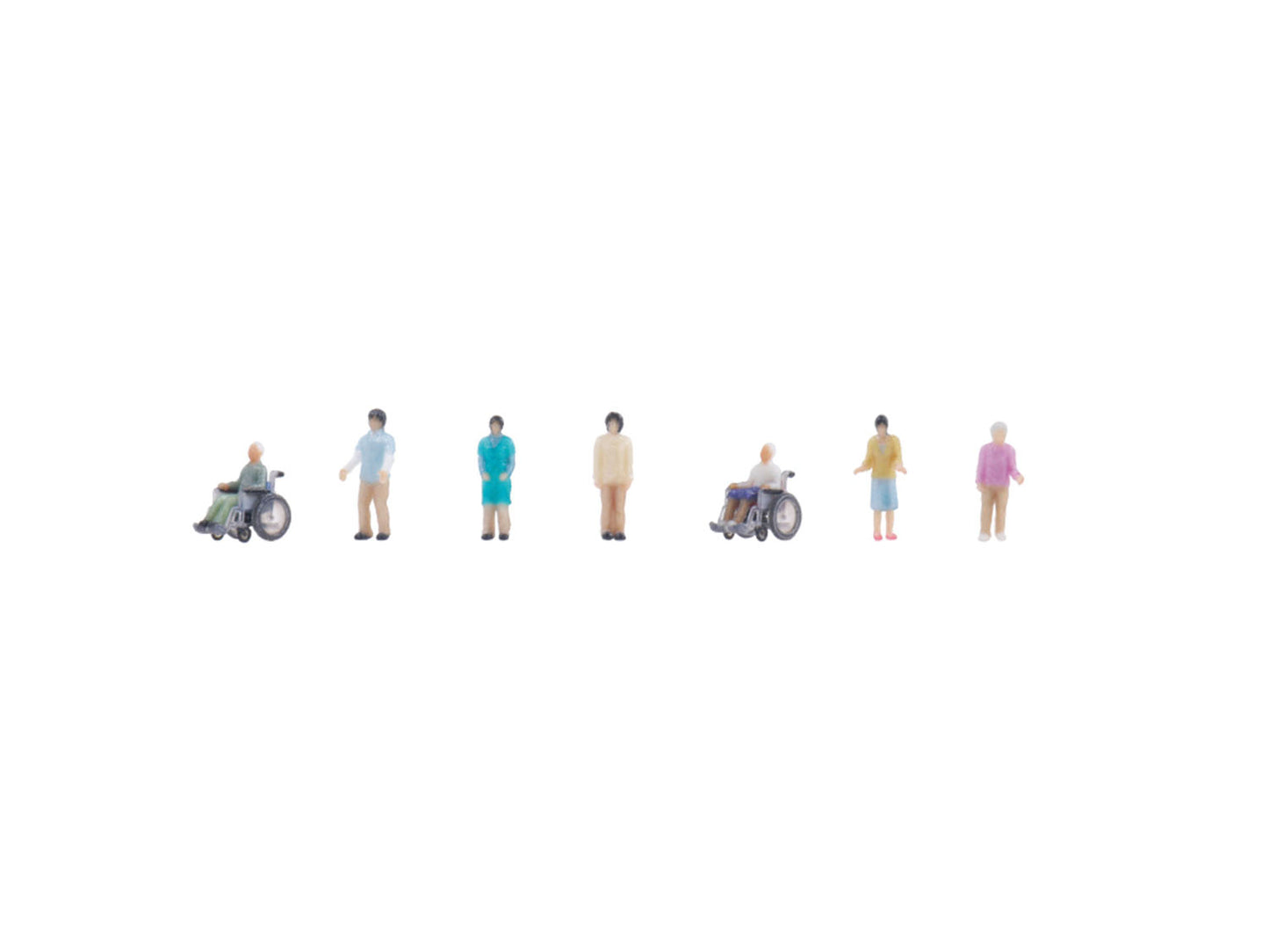 Kato At the Retirement Home (7) Figure Set K24-2301A N Gauge