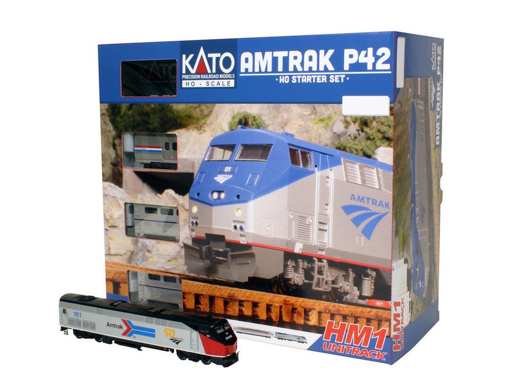 Kato Amtrak P42 PhI Train Set K30-3003 HO Gauge