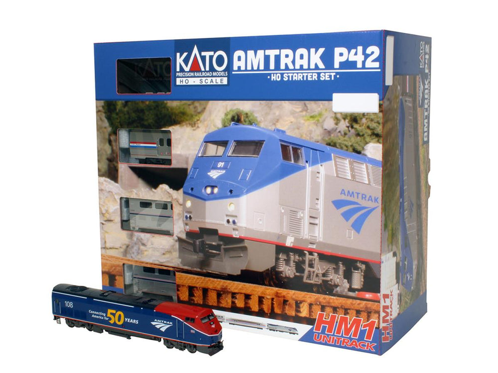 Kato Amtrak P42 PhVI Train Set K30-3004 HO Gauge