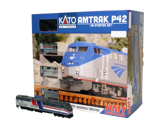 Kato Amtrak P42 Dash 8 PhIII Train Set K30-3005 HO Gauge