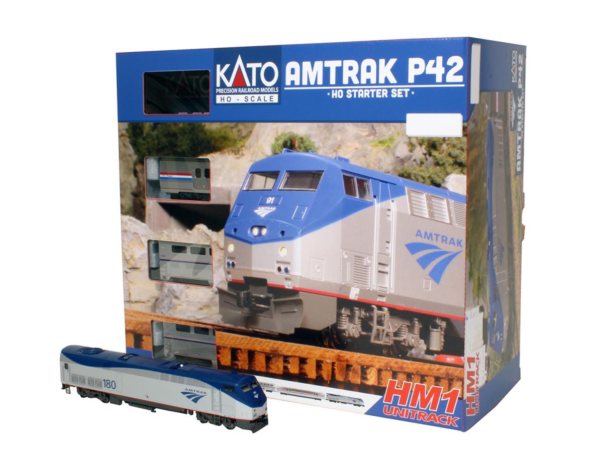 Kato Amtrak P42 PhV Train Set K30-3006 HO Gauge