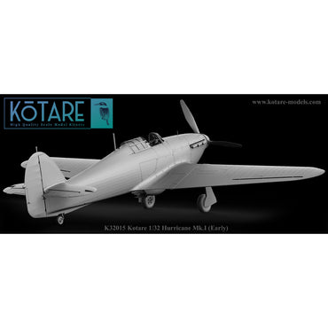 Kotare 32015 Hawker Hurricane Mk.I Early 1:32 Model Kit