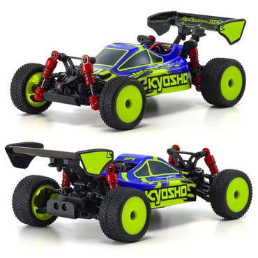 Kyosho Mini-Z MB010 Readyset 4WD Inferno MP9 TK13 Blue-Yellow RTR RC Car 32093