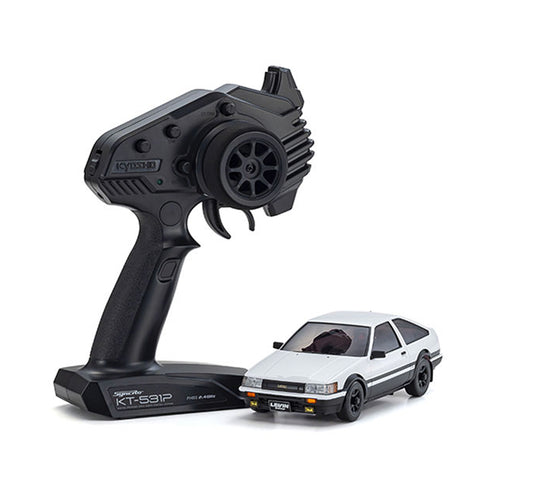 Kyosho Mini-Z Toyota Corolla Levin AE86 White/Black AWD 1:24 RTR RC Car