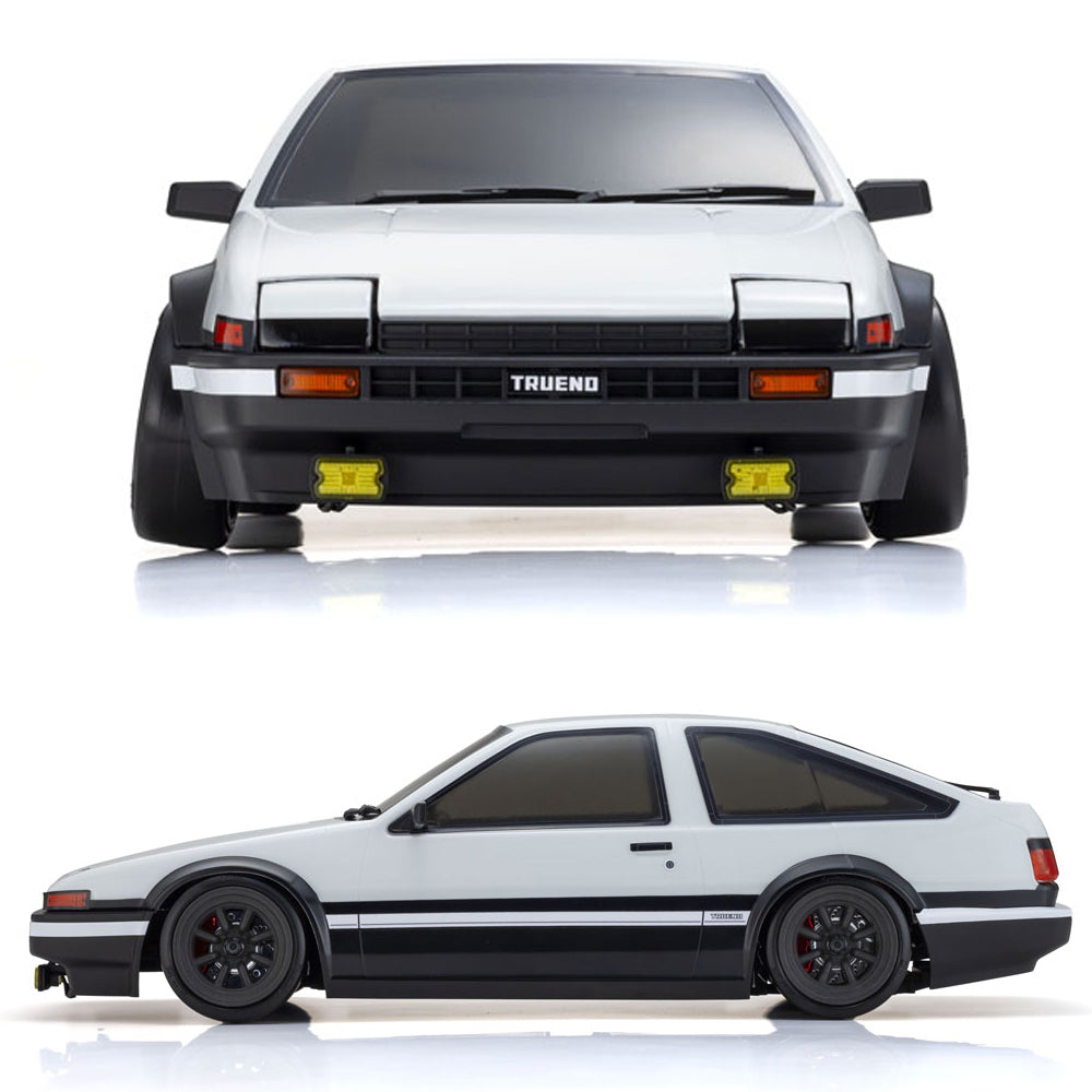 Kyosho Fazer D2 Toyota Sprinter Trueno AE86 White 1:10 Drift RC Car 34501B