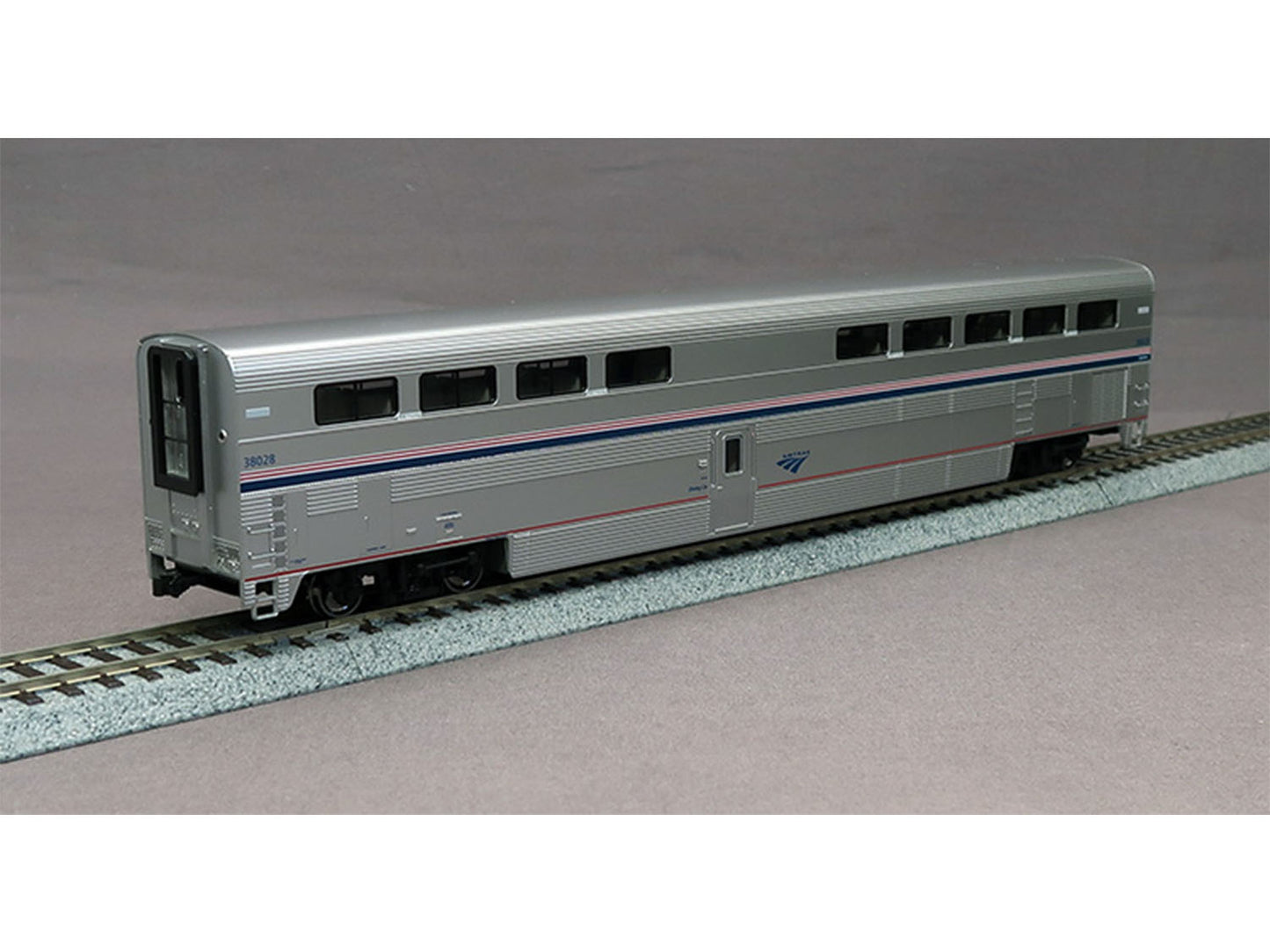 Kato Superliner I Diner Amtrak PhVI 38004 K35-6076 HO Gauge