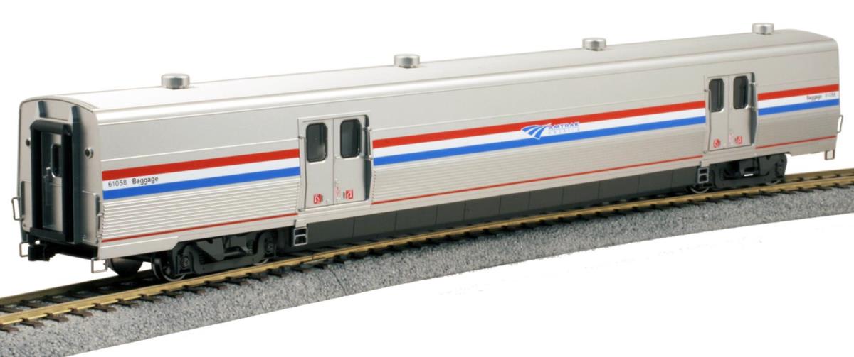 Kato Amtrak Viewliner II Baggage Car PhIII 61050 K35-6214 HO Gauge