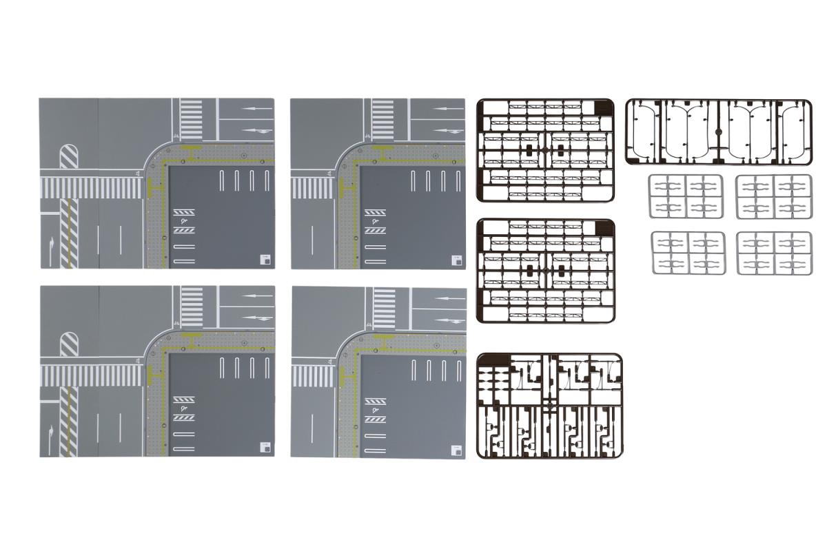 Kato Unitram Four Way Street Intersection Set N Gauge 40-823