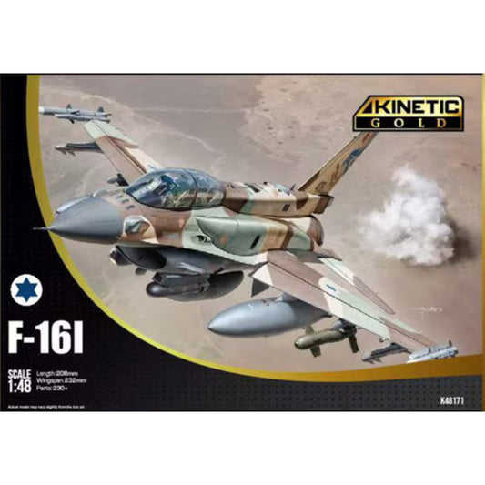 Kinetic 48171 F-16I SUFA 1:48 Model Kit