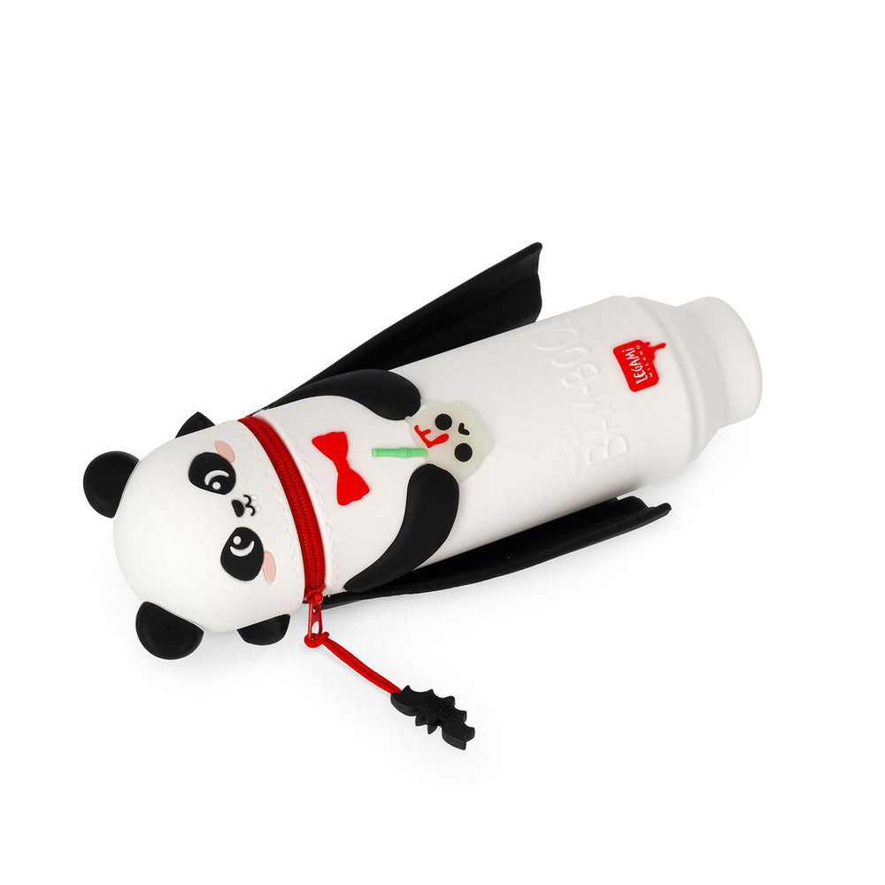 Legami Halloween 26 - Kawaii 2-in-1 Silicone Pencil Case - Secret Trick or Treat