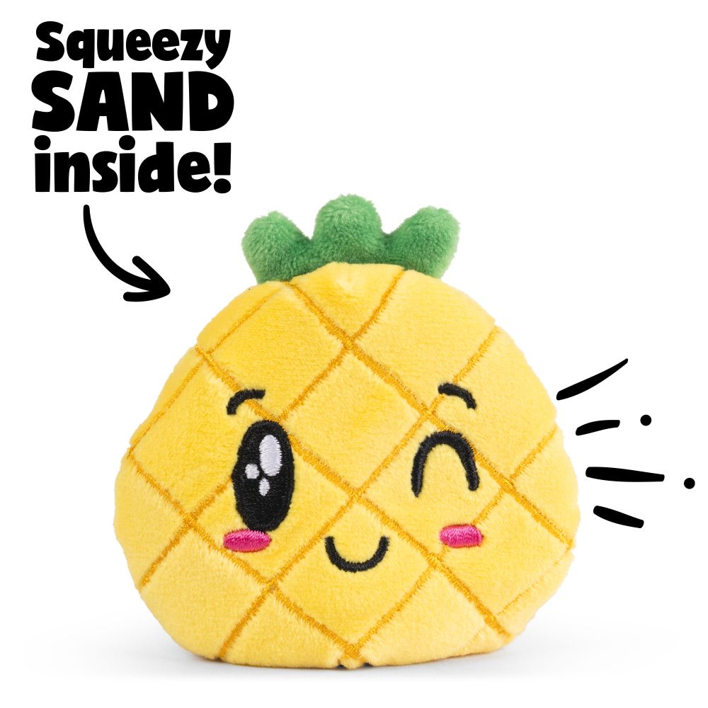 Fruit Sand Plushies - Squish Fidget Sensory Toy by Keycraft