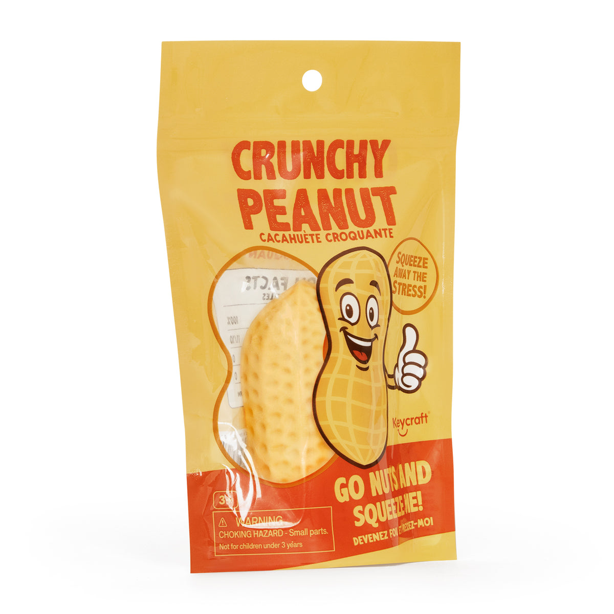 Crunchy Peanut - Squish Sensory Toy by Keycraft