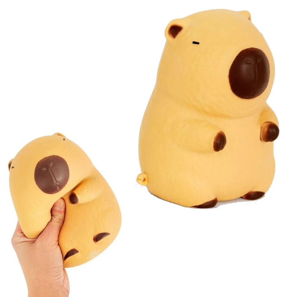 Big Squij Capybara Slow-Rise Squishy Sensory Toy - Keycraft