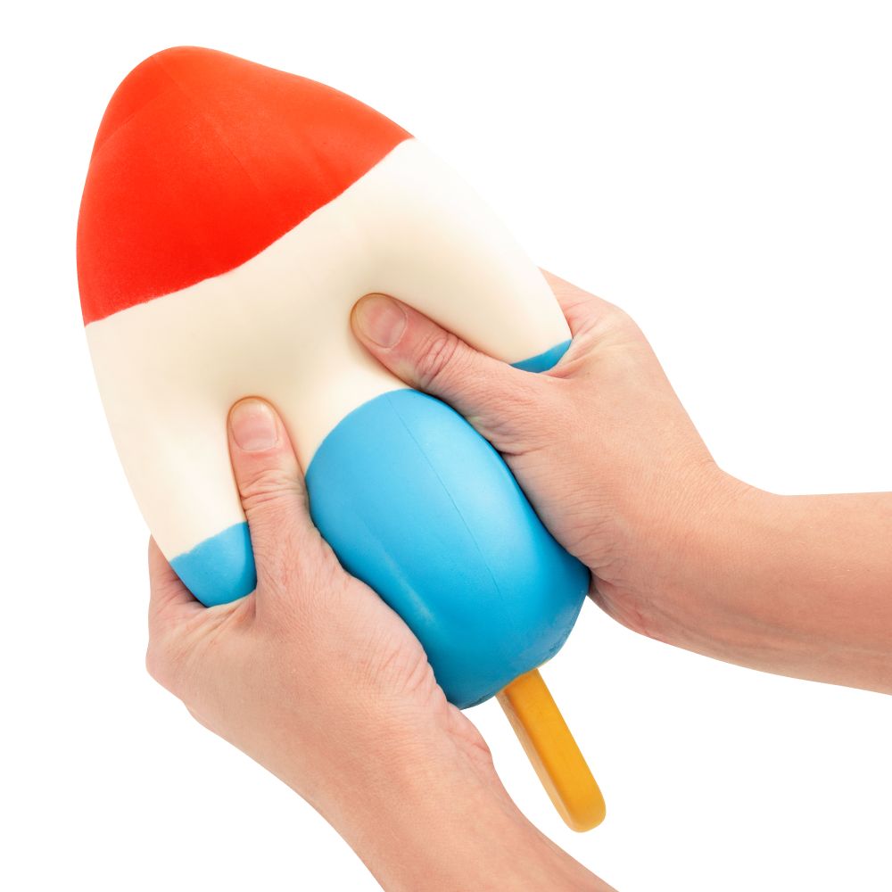 Big Squij Rocket Pop Slow-Rise Squishy Sensory Toy - Keycraft