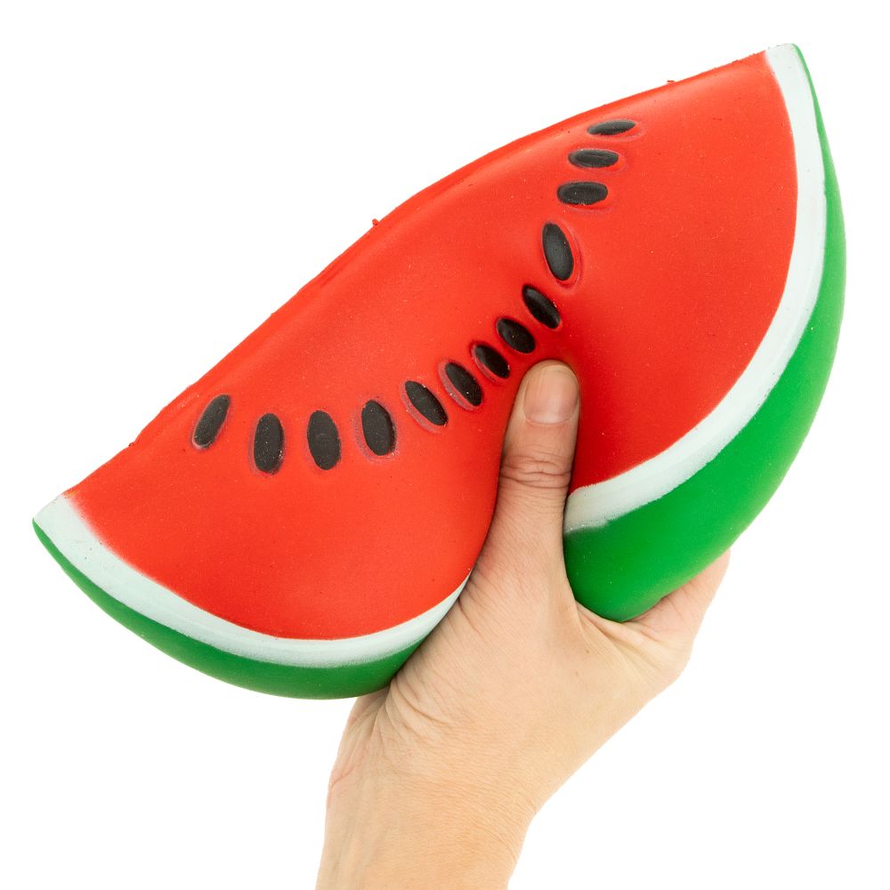 Big Squij Watermelon Slow-Rise Squishy Sensory Toy - Keycraft
