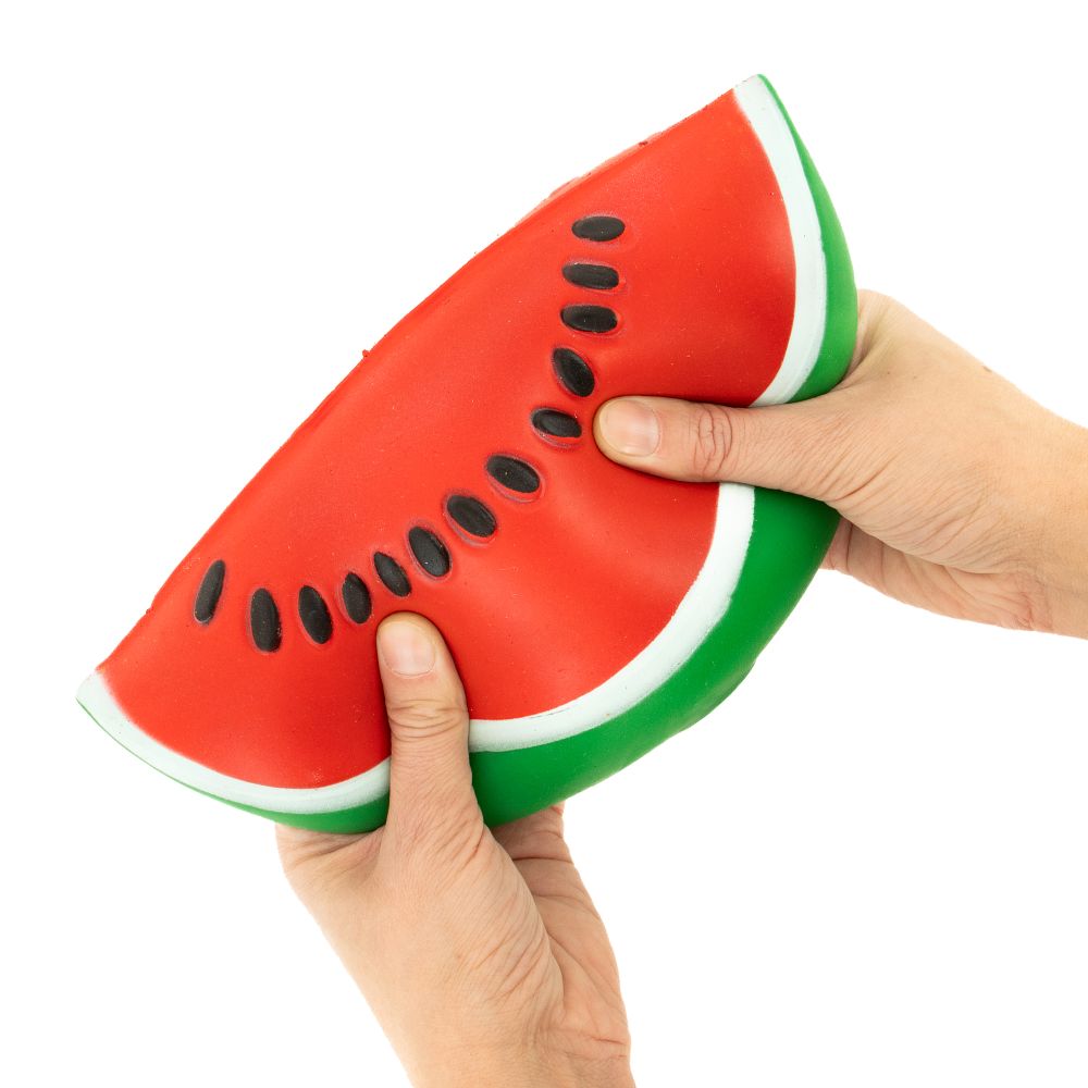 Big Squij Watermelon Slow-Rise Squishy Sensory Toy - Keycraft