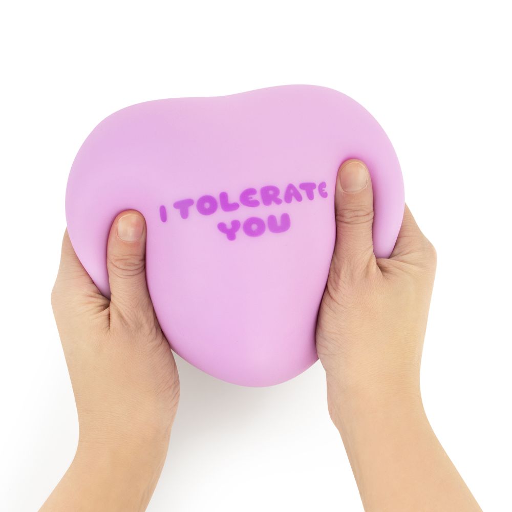 Big Squij Hearts Slow-Rise Squishy Sensory Toy - Keycraft (Assorted)