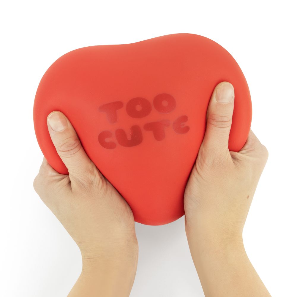 Big Squij Hearts Slow-Rise Squishy Sensory Toy - Keycraft (Assorted)