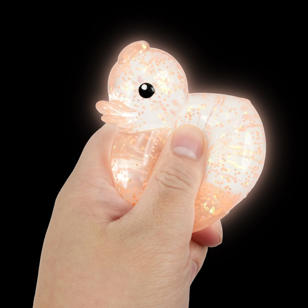 Stretchy Glow Ducks Squishy Sensory Toy Keycraft (Assorted)