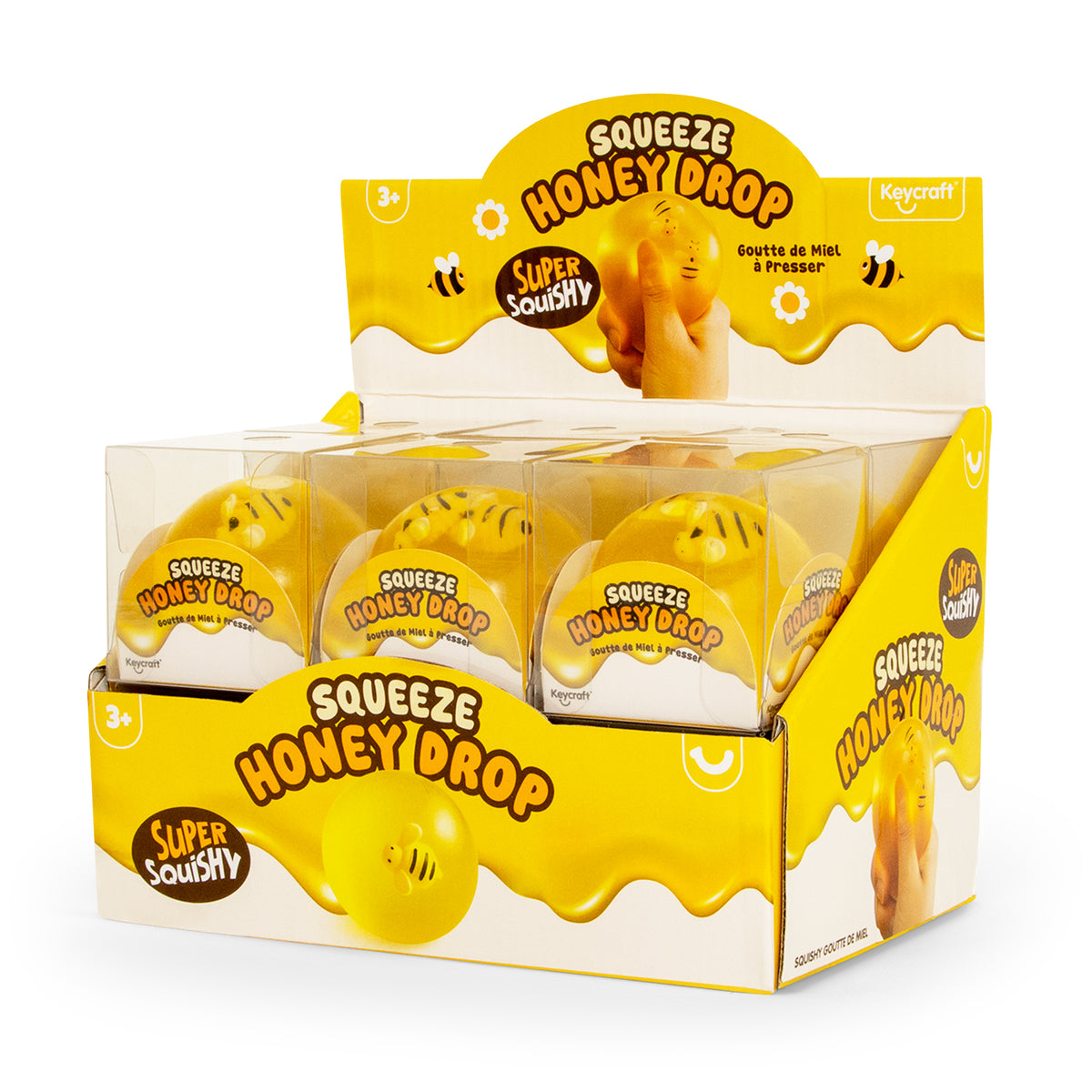 Squeeze Honey Drop - Squish Sensory Toy by Keycraft