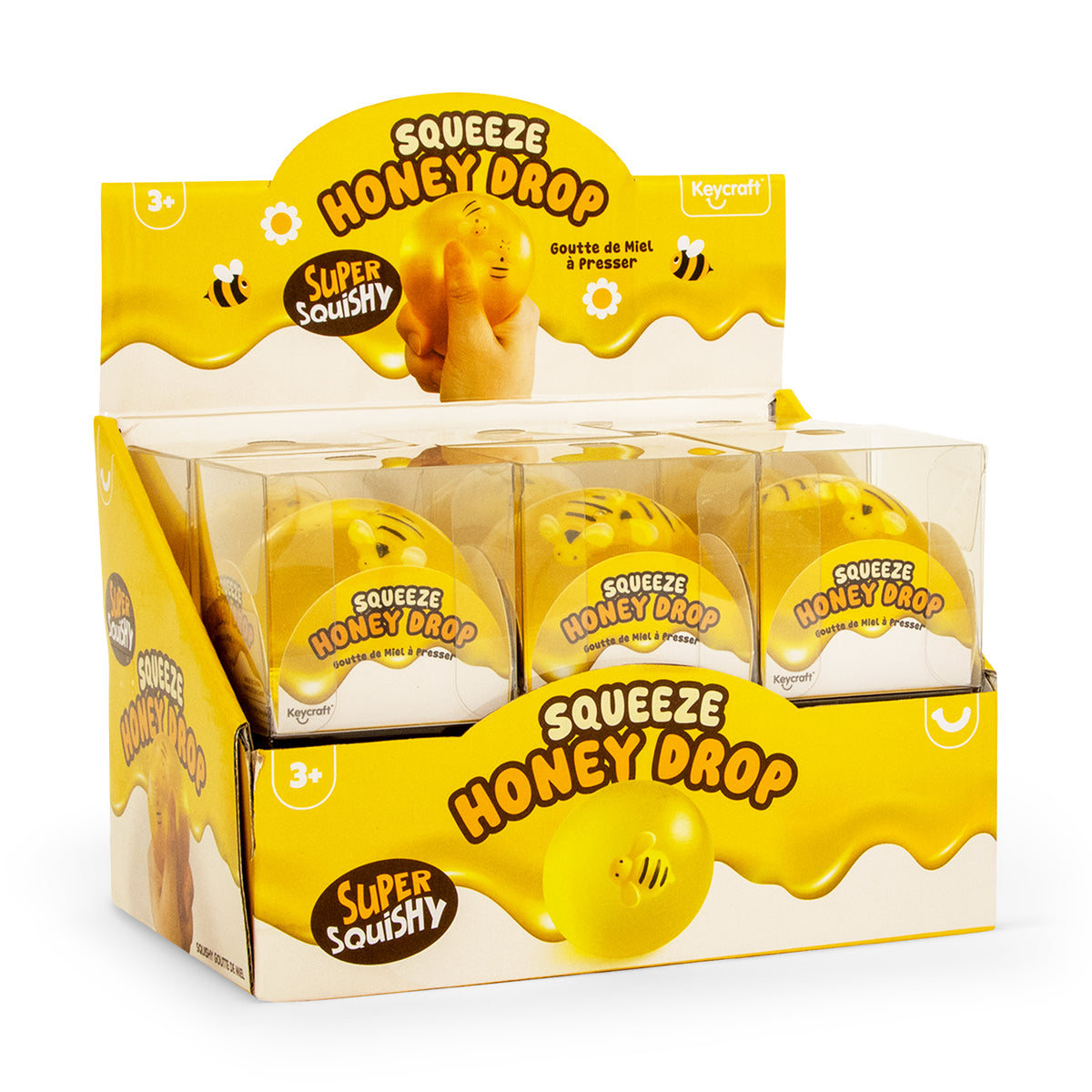 Squeeze Honey Drop - Squish Sensory Toy by Keycraft