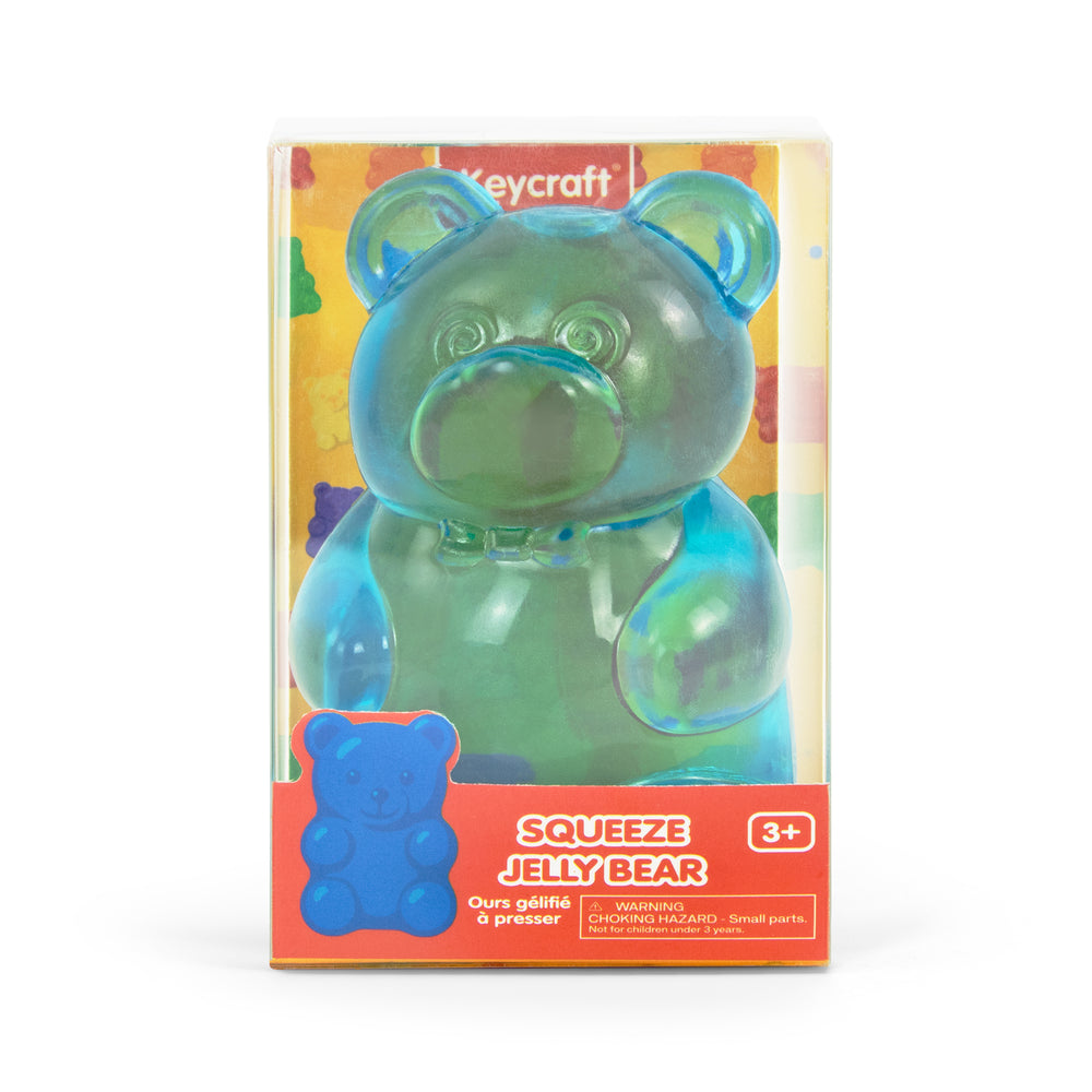 Squishy Jelly Bear - Squish Sensory Toy by Keycraft