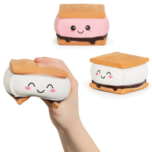 Squeeze Smores Squishy Sensory Toy - Keycraft