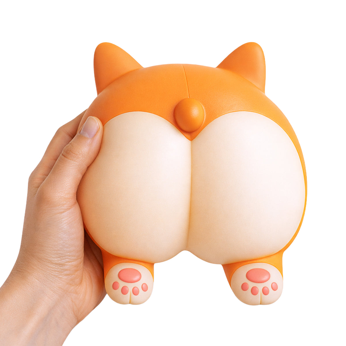 Big Squij Corgi Butt Slow-Rise Squishy Sensory Toy - Keycraft