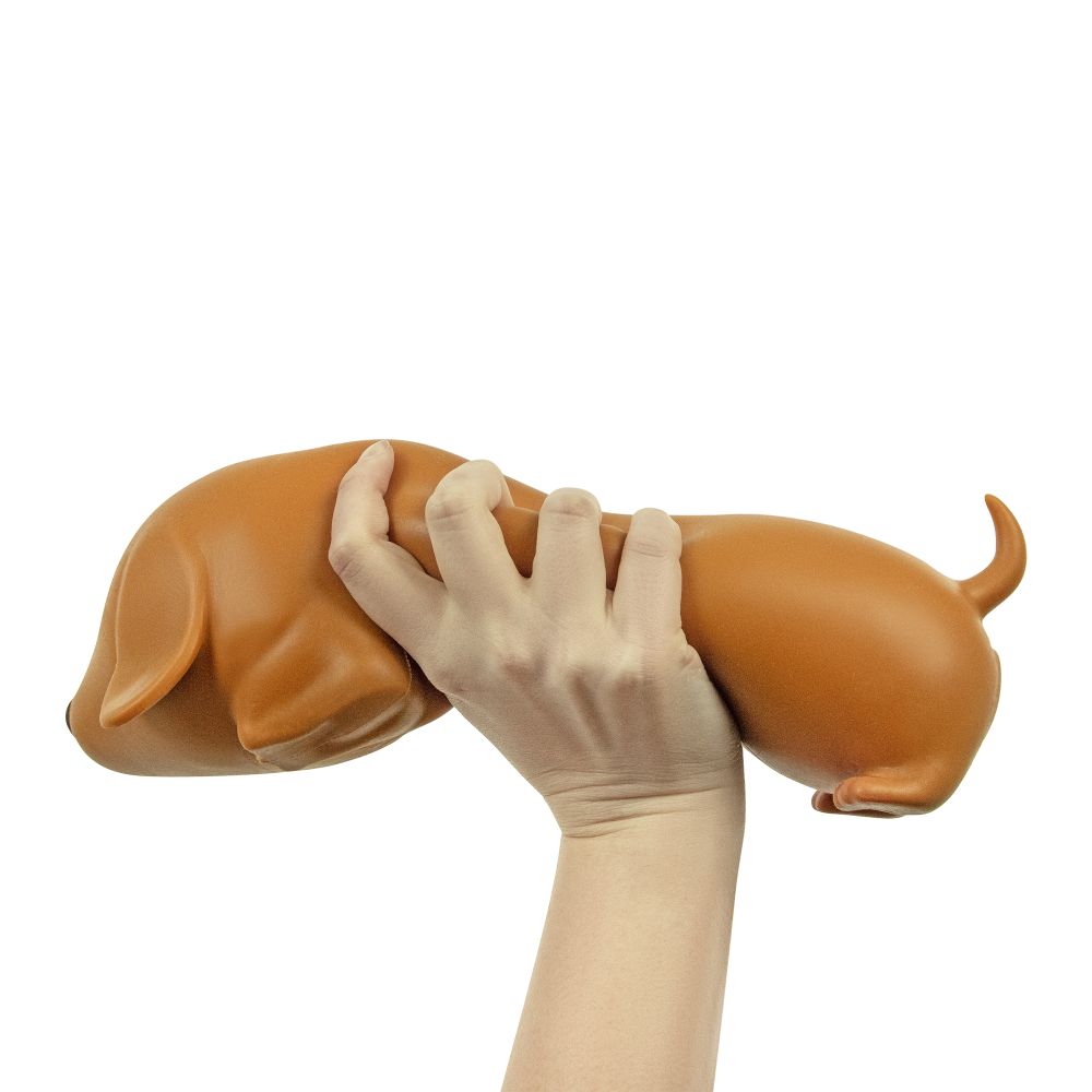 Big Squij Dachshund Slow-Rise Squishy Sensory Toy - Keycraft