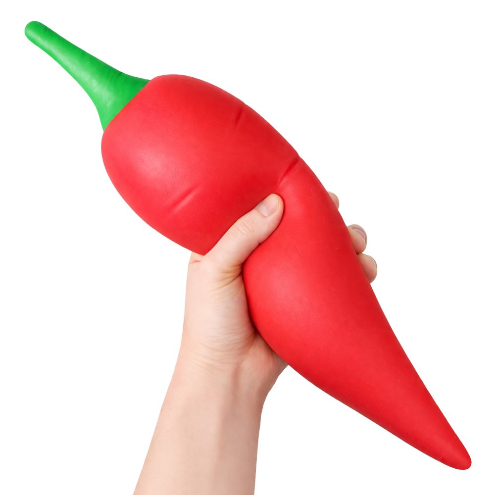 Big Squij Chilli Slow-Rise Squishy Sensory Toy - Keycraft