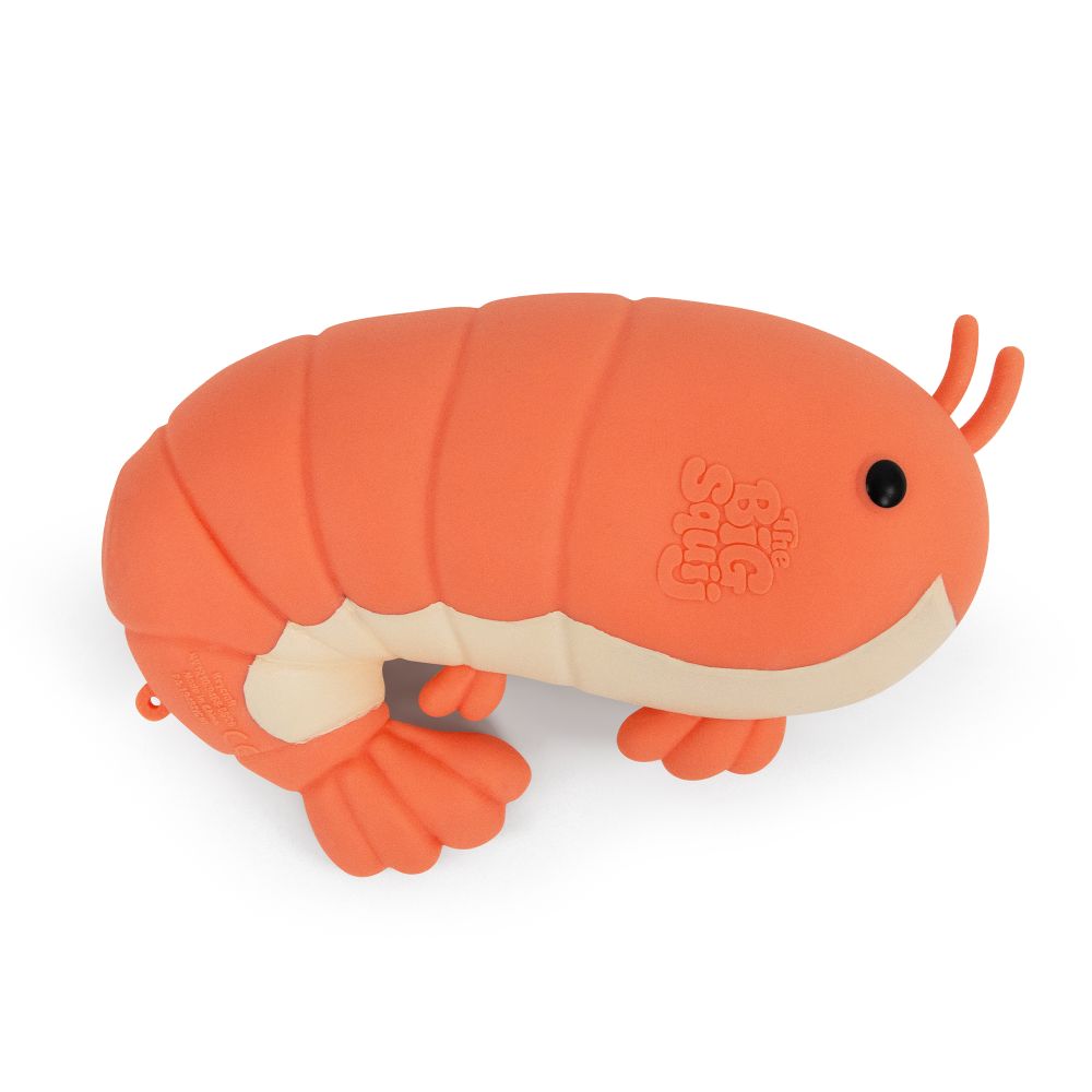 Big Squij Shrimp Slow-Rise Squishy Sensory Toy - Keycraft