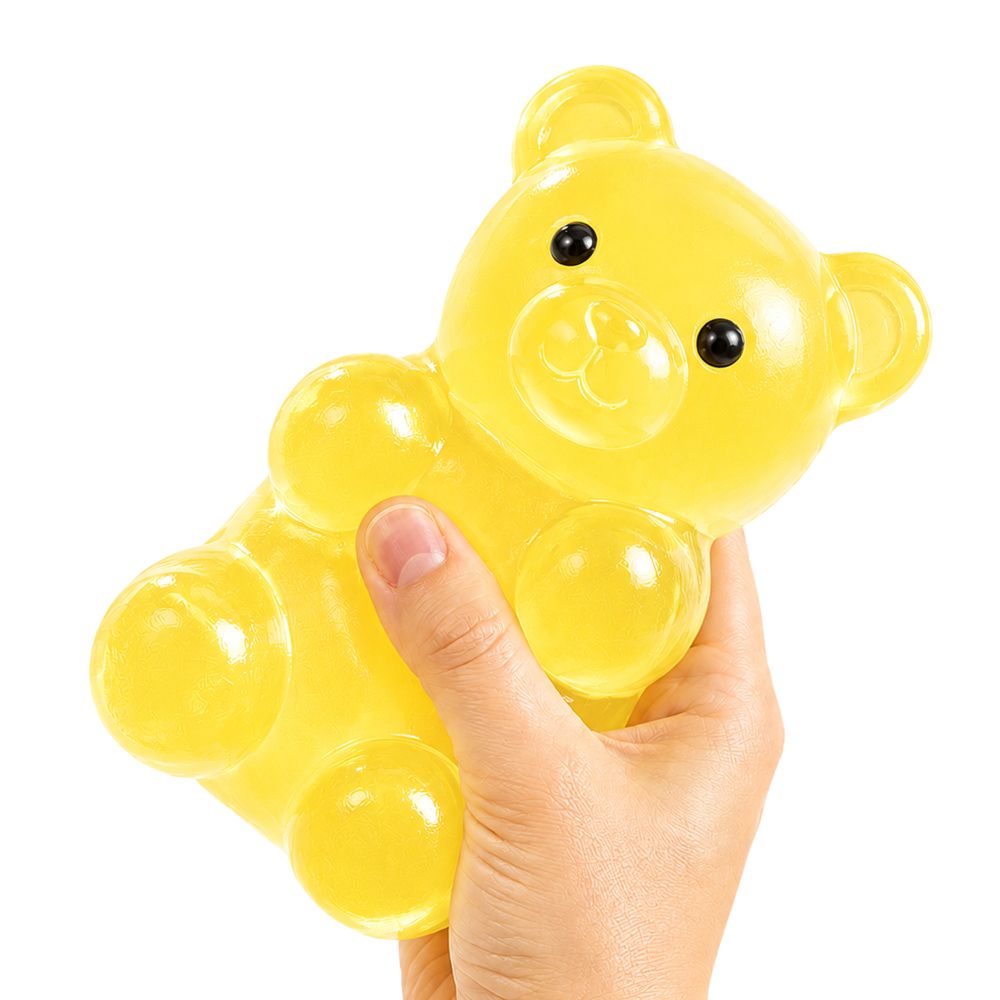 Big Squij Gummy Bear Slow-Rise Squishy Sensory Toy - Keycraft