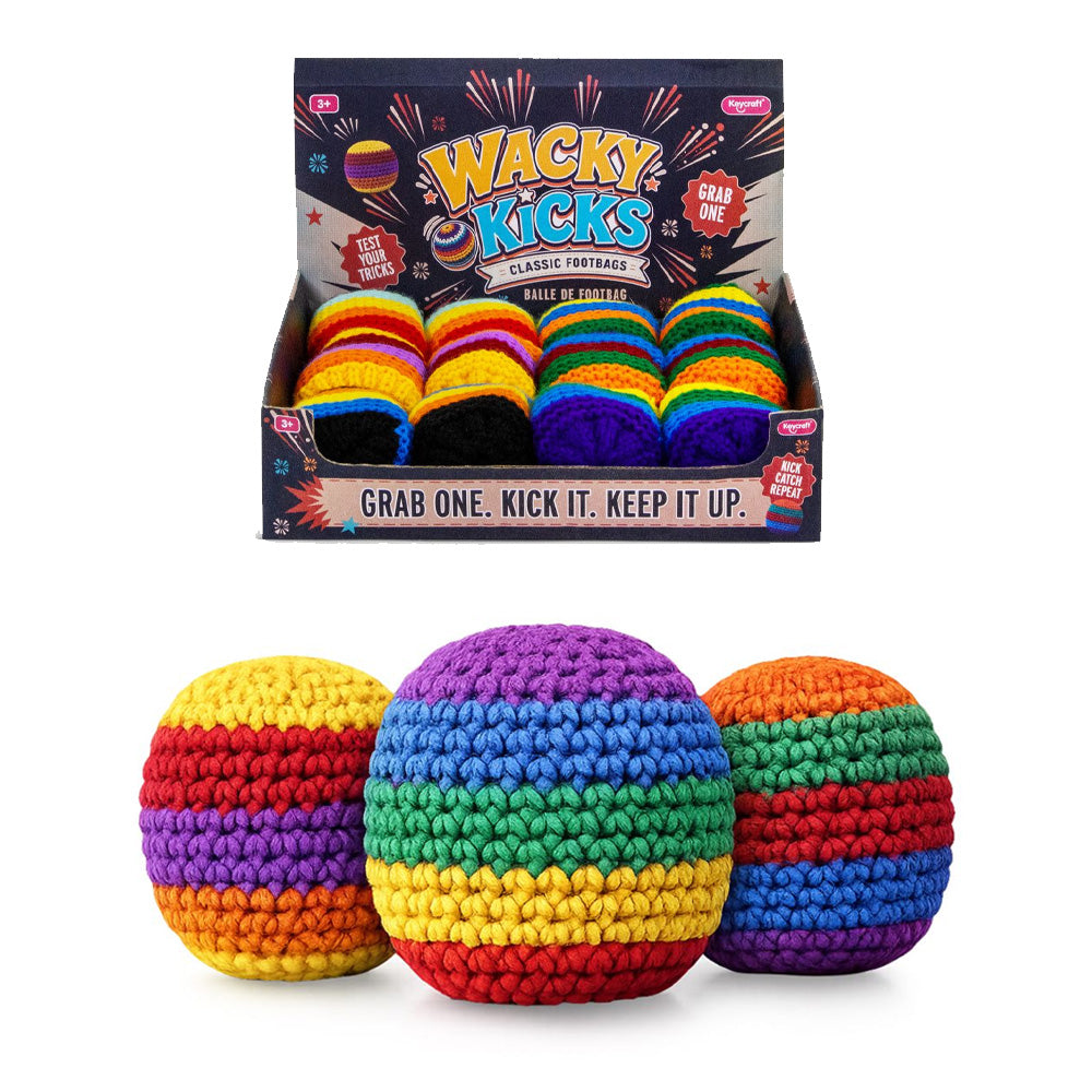 Wacky Kicks Classic Football Hacky Sack