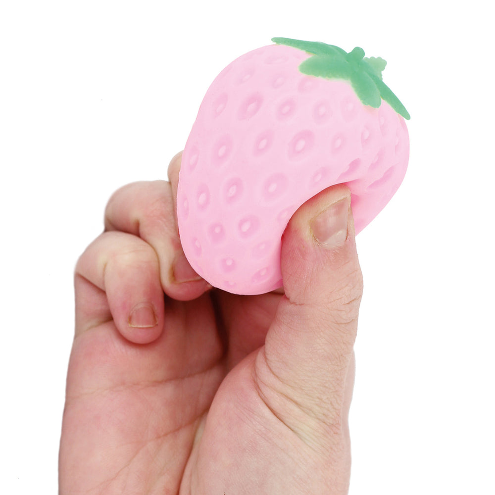 Squidgy Strawberry - Squish Sensory Toy by Keycraft