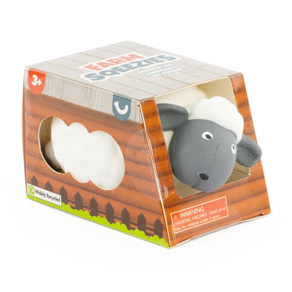Farm Squeezies Squishy Sensory Toy Keycraft (Assorted)