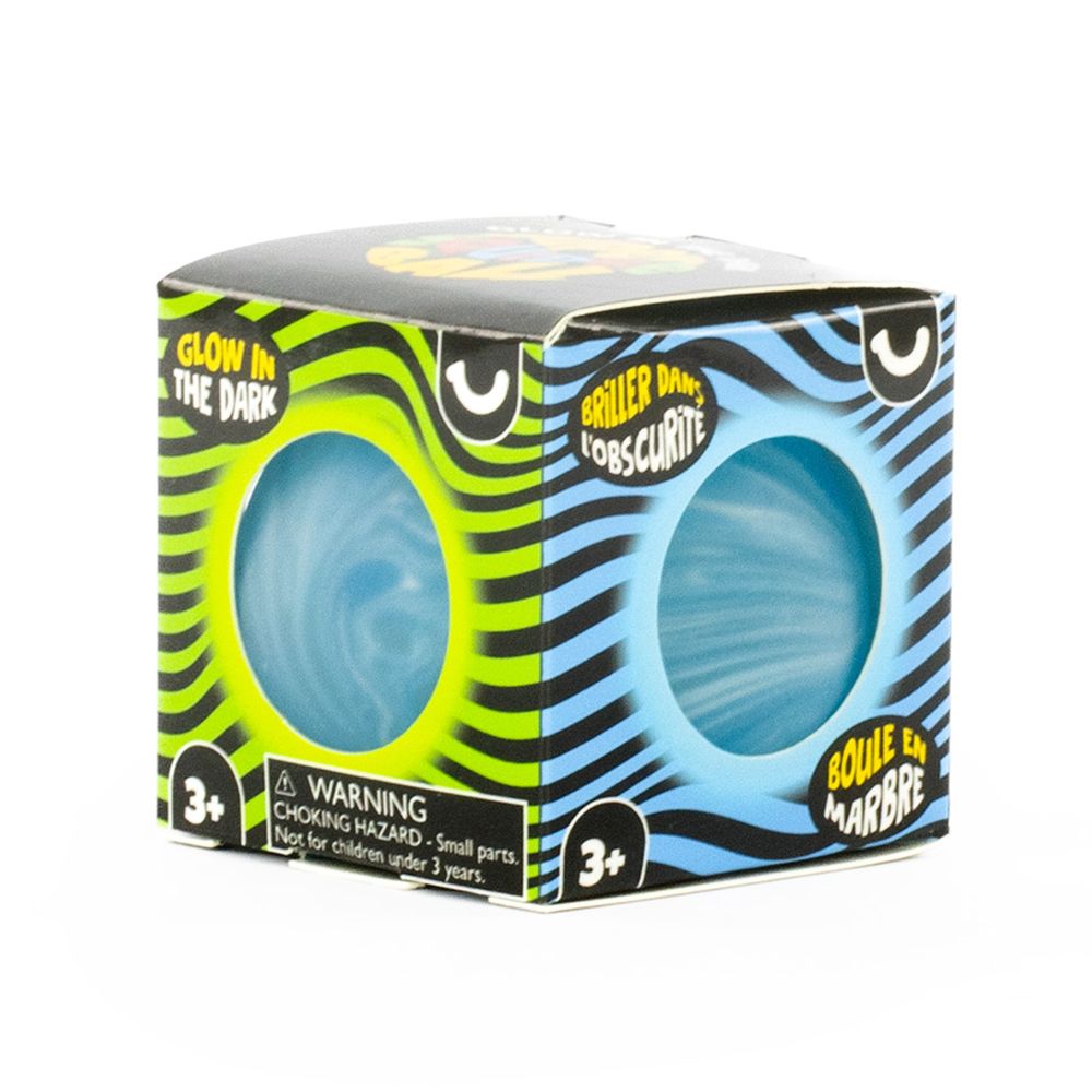 Glow in the Dark Super Squidge Ball Squishy Sensory Toy Keycraft (Assorted)
