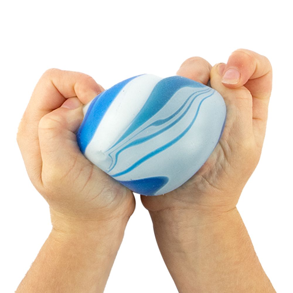 Glow in the Dark Super Squidge Ball Squishy Sensory Toy Keycraft (Assorted)