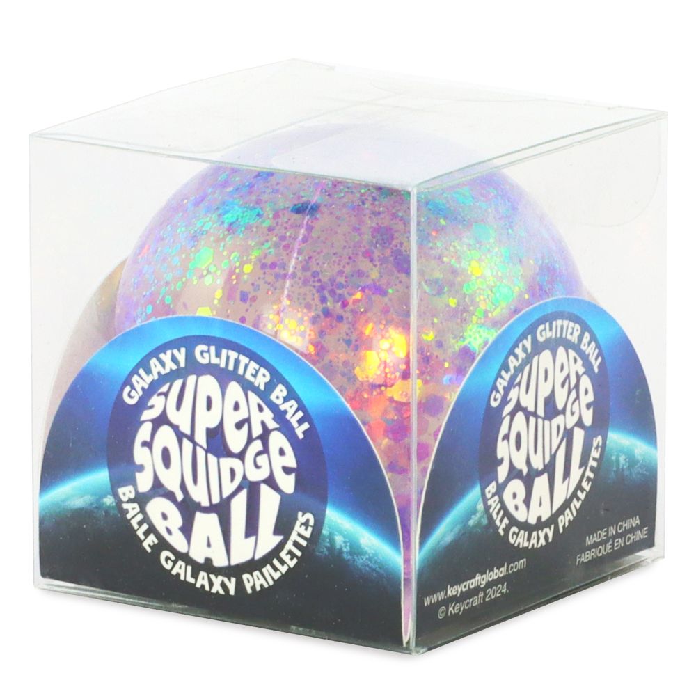 Galaxy Super Squidge Ball Squishy Sensory Toy Keycraft