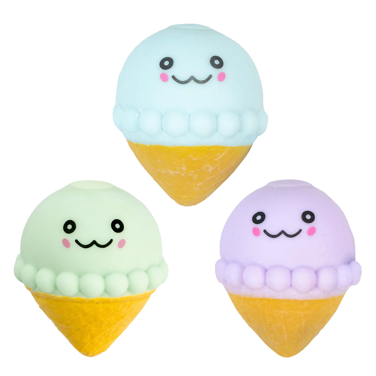 Squishy Ice Cream - Squish Sensory Toy by Keycraft