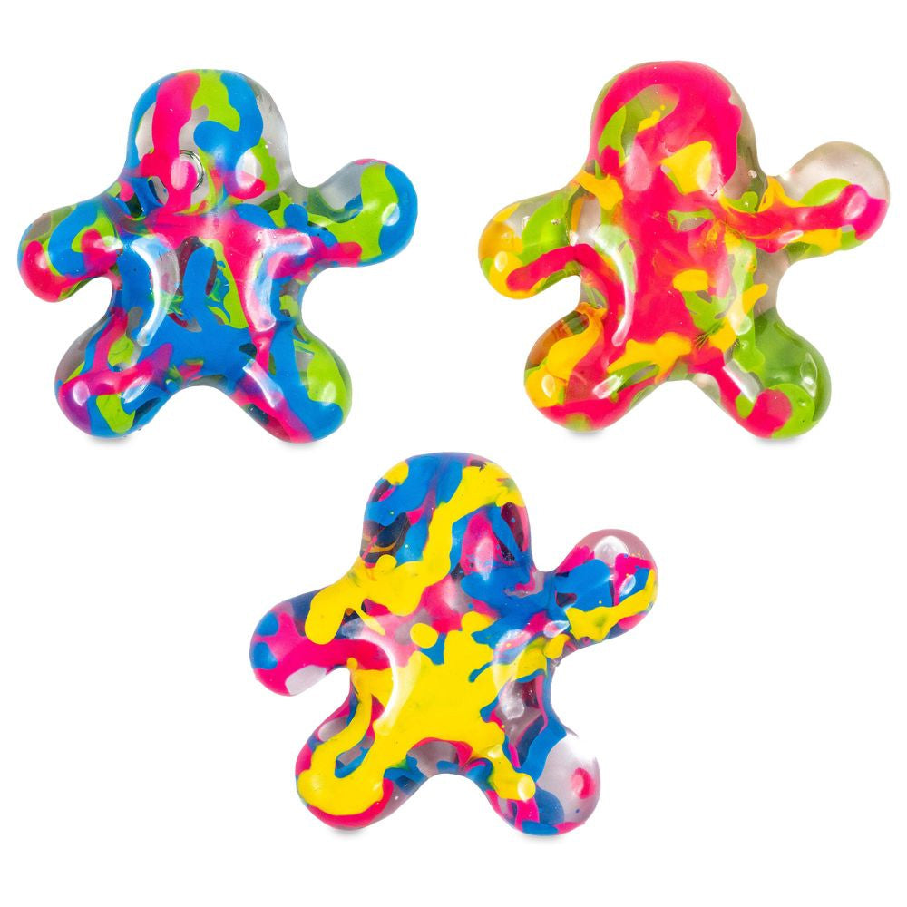 Inkerz Man Paint Squish Fidget Sensory Toy by Keycraft Age 3+