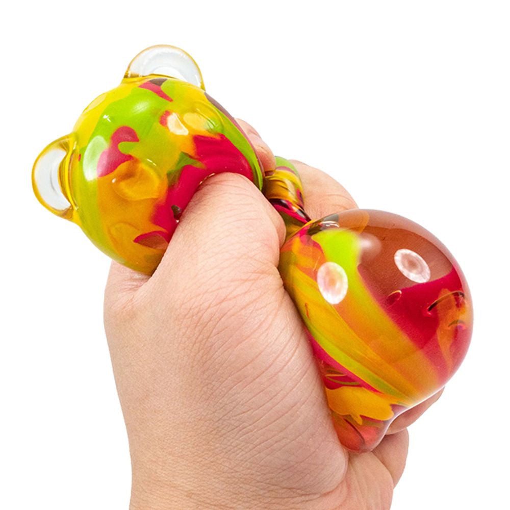 Inkerz Teddy Bear Paint Squish Fidget Sensory Toy by Keycraft Age 3+