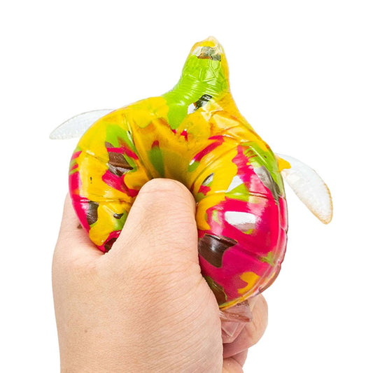 Inkerz Sea Turtle Paint Squish Fidget Sensory Toy by Keycraft Age 3+