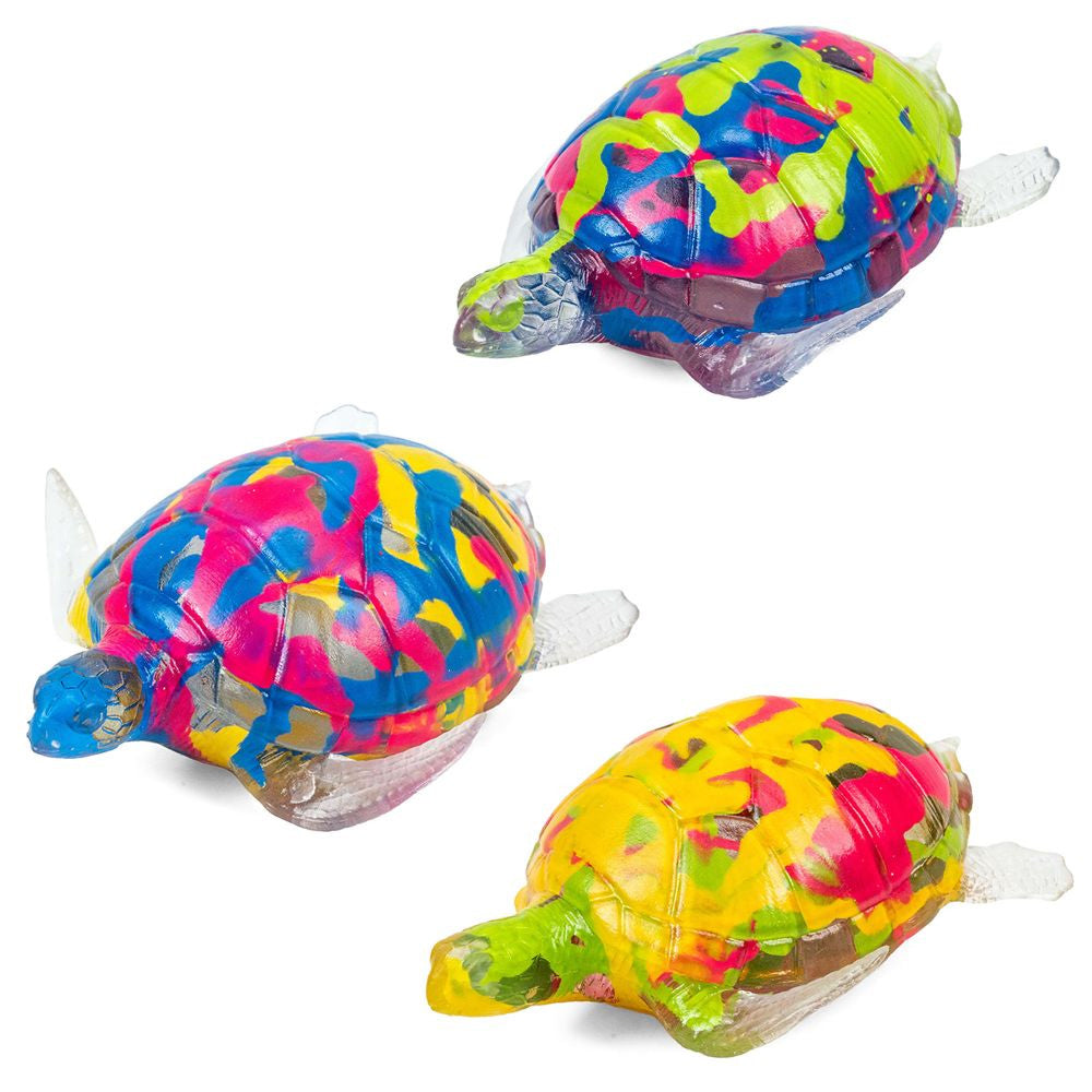 Inkerz Sea Turtle Paint Squish Fidget Sensory Toy by Keycraft Age 3+