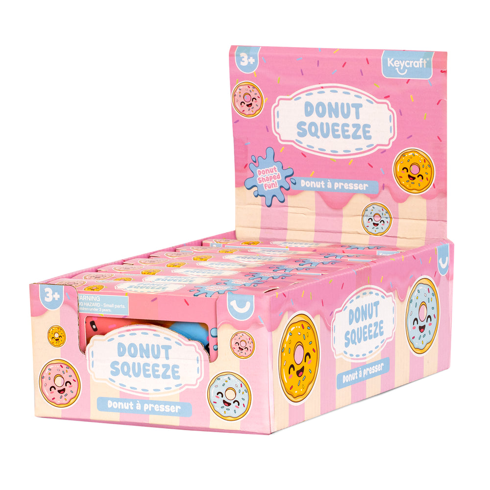 Donut Squeeze 2pk - Squish Sensory Toy by Keycraft
