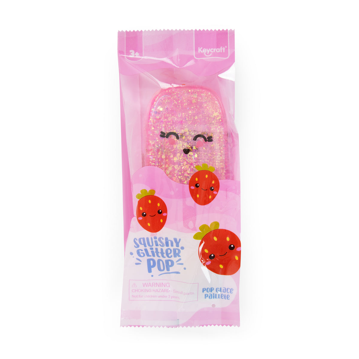 Squishy Glitter Pops - Squish Sensory Toy by Keycraft