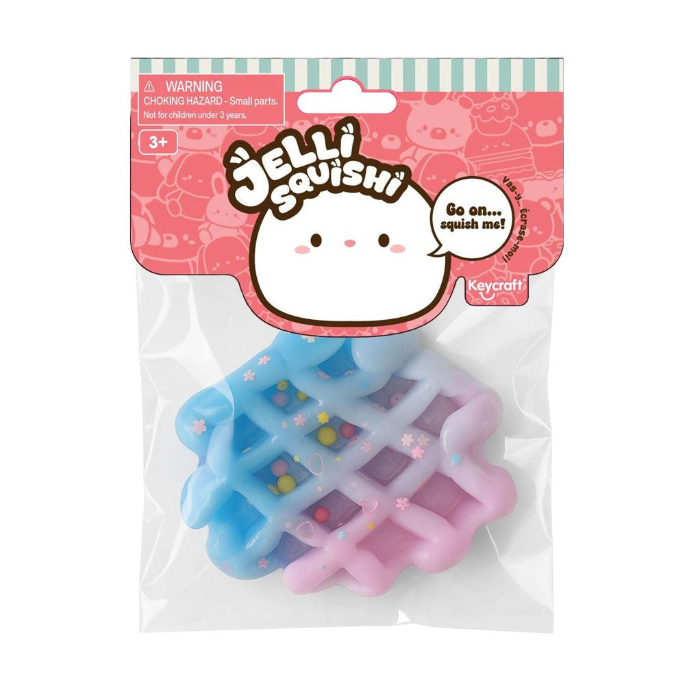 Jelli Squishi Donut & Waffle Sweet Treats Squishy Sensory Toy
